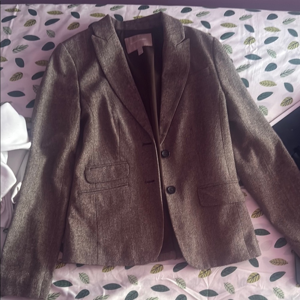 Brown Blazer Jacket
